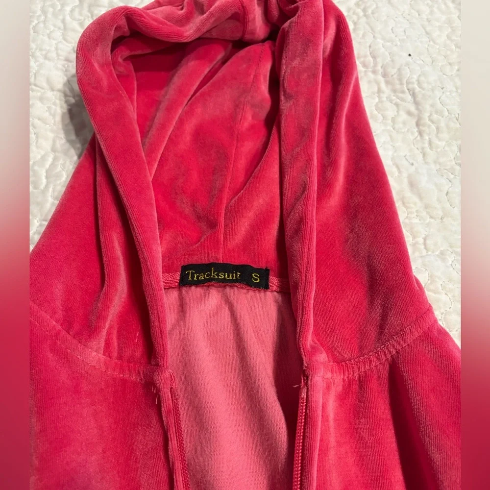 Pink Velour Tracksuit - Picture 7 of 7